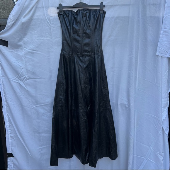 GENUINE LEATHER CORSET MAXI - Picture 2 of 13